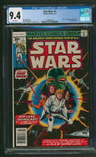 Star Wars #1 1st Printing CGC 9.4 White Pages Marvel Comics 1977 picture