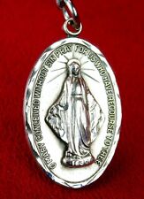 Carmelite Nun's 8 GRAMS Sterling Catherine Labouré Catholic Miraculous Medal picture