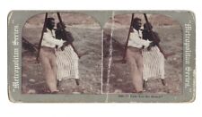 c1880s I Lubs You Ma Honey Romantic Black Americana Swingset Stereoview picture