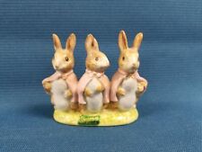 Vintage Beswick Beatrix Potters Hopsy Mopsy & Cottontail Figurine England picture