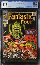Fantastic Four #49 CGC VF- 7.5 2nd Silver Surfer 1st Full Galactus Marvel 1966 picture