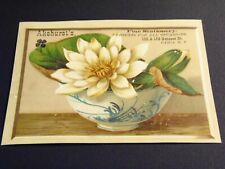 Akehurst's Fine Stationery Utica New York Victorian Trade Card picture