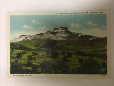 Fisher’s Peak Ft. Trinidad Colorado Santa Fe Trail Vintage Postcard picture