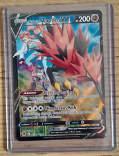 Pokemon Card Galarian Zapdos V TG19/TG30 Ultra Rare Astral Radiance -MINT- picture