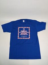 VTG 1995 Hallmark Get Hooked On Collecting Keepsake Ornaments XL Blue T-shirt picture