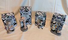 Vintage Enesco Pretty as a Picture figurines. Lot of 15 New and in New Condition picture