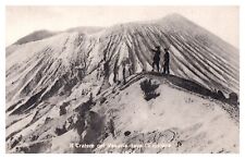 Vintage Post card 1906 Mount Vesuvius Crater Eruption Unposted picture
