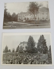 RPPC Two 1916 Oregon Agricultural College Commencement Schedules Different Views picture