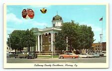 MURRAY, KY Kentucky ~ Calloway County COURT HOUSE c1950s Cars  Postcard picture
