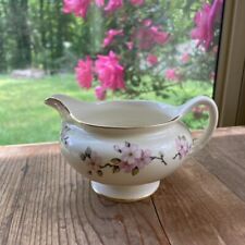 Vintage Eggshell Nautilus Apple Blossom Creamer by Homer Laughlin - USA picture