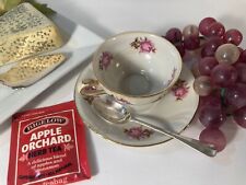 Romantic Winterling Floral Bavaria Teacup and Saucer - Vintage Porcelain Tea Cup picture
