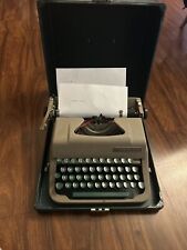 Vintage 1954 Underwood Leader Typewriter with Case picture