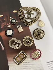Lot of 10 Chanel Dior buttons and zipper Pulls picture