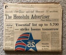 Wow HONOLULU ADVERTISER 146-page Special 'HAWAII 25' (1959-1984) Newspaper picture