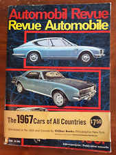Original 1967 Automobile Revue Catalog 67 Ford Chevrolet Volkswagen in FRENCH picture