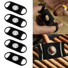 5 Pcs Portable Double Blades Cutter Knife Metal Blade Plastic Cigar Cutter picture