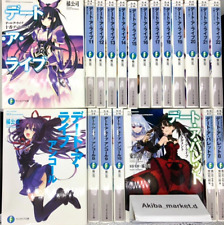 Date A Live Vol.1-22 encore 1-11 BULLET 1-8 All Complete 41 Set Light Novels picture
