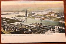 Pittsburg The Point from Mt Washington Pennsylvania printed 1907 Tuck picture