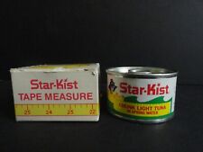 Vintage Star-Kist Tuna STAR KIST TAPE MEASURE  W/Box Advertising promotional picture