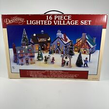 Lemax Dickensvale Collectibles Vintage 16 Piece Lighted Village Set picture
