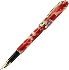 Kyoto Celluloid Fountain Pen Cigar Type Goldfish GT Gold Plated Medium M picture