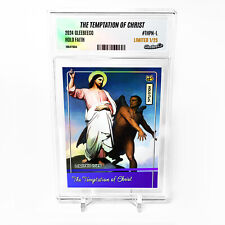 THE TEMPTATION OF CHRIST Card GleeBeeCo Holo Faith #THPN-L Limited to Only /25 picture