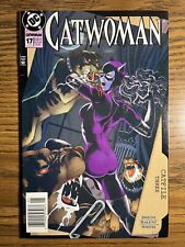 CATWOMAN 17 RARE JIM BALENT NEWSSTAND VARIANT COVER DC COMICS 1995 picture