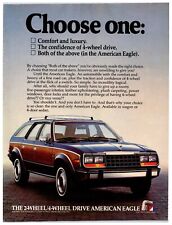 Original 1981 AMC American Eagle Car - Original Print Ad (8x11) *Advertisement* picture