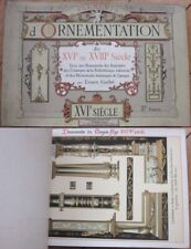 Medieval Manuscript Ornamentation 1890s French Book of 16 Prints, Color Litho 6 picture