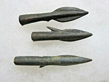 Lot No. 6 - 3 pcs- Arrow Heads from Late Bronze Age - ORIGINAL - WM Ashley Coll. picture
