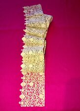 Antique  late 17th early 18th Century Rare Italian Flat VENICE LACE picture