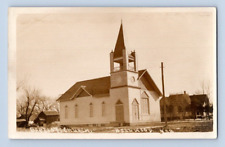 RPPC 1914. BELLWOOD, NEB. BAPTIST CHURCH. POSTCARD L29 picture