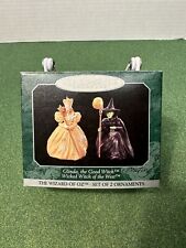 Hallmark Glinda Good & Wicked Witch Miniature Keepsake Ornament Wizard Oz 1997 picture