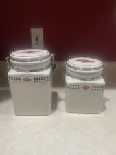2002 Gibson Coca-Cola Canisters Set Of Two. Excellent Condition. picture