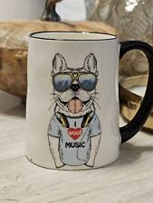 Signature Housewares Inc Hipster Coffee Mug French Bulldog/Frenchie  picture