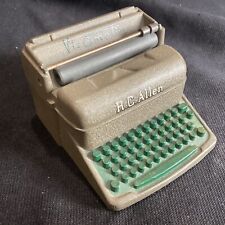 Vintage R.C. Allen Visomatic Typewriter Miniature Salesman Sample Paperweight picture