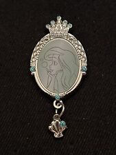 Disneyland Hong Kong Ariel Silver Crown Frame Dangle pin picture