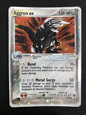 Pokemon Aggron Ex 95/100 Ex Sandstorm Ultra Rare ENG Nintendo Cards picture