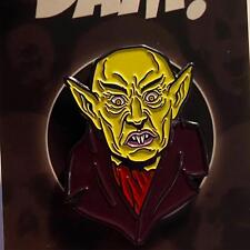 Nosferatu the Vampyre Max Schreck Bam Horror Box Enamel Pin LE New Limited picture