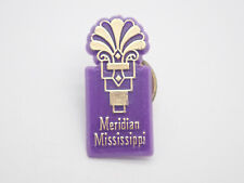 Meridian Mississippi Vintage Lapel Pin picture
