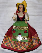VTG Eros 1 ROMA Lazio Doll Peasant Souvenir On Stand picture