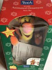 1998 Santa's Best ~ EZ Light Animated Ornaments ~ 11 inch ~ Tigger Pooh  New picture