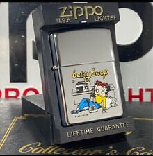 Zippo Lighter Betty Boop Out of Print Very Rare New picture