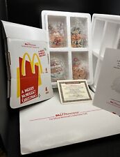 McDonald’s Merry McNuggets Ornaments-Santa-Snowman-Reindeer-Lights-Complete Set picture