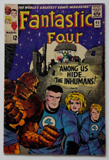 Comic Book- Fantastic Four #45 Kirby/Sinnott & Lee 1965 1st Inhumans picture