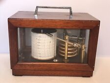 Vintage Naudet Marine Barograph Recording Barometer picture