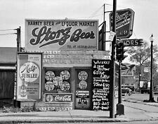 1938 OMAHA Nebraska LIQUOR STORE Depression Era 8.5x11 PHOTO picture