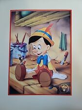 Vintage 1993 Disney Pinocchio Exclusive Commemorative Lithograph picture