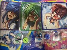 Higurashi When They Cry Goods Mini Towel Cap Mascot Keiichi Mion Set Lot of 6 picture