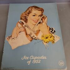 ICE CAPADES, Disney, Souvenir CINDERELLA  Edition 1952 Great Cond picture